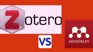 Mendeley Vs Zotero, Which one is a better reference manager?