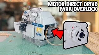 MOTOR DIRECT DRIVE PARA MÁQUINA DE COSTURA OVERLOCK