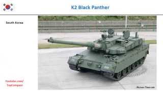 K2 Black Panther, Main Battle Tank specifications