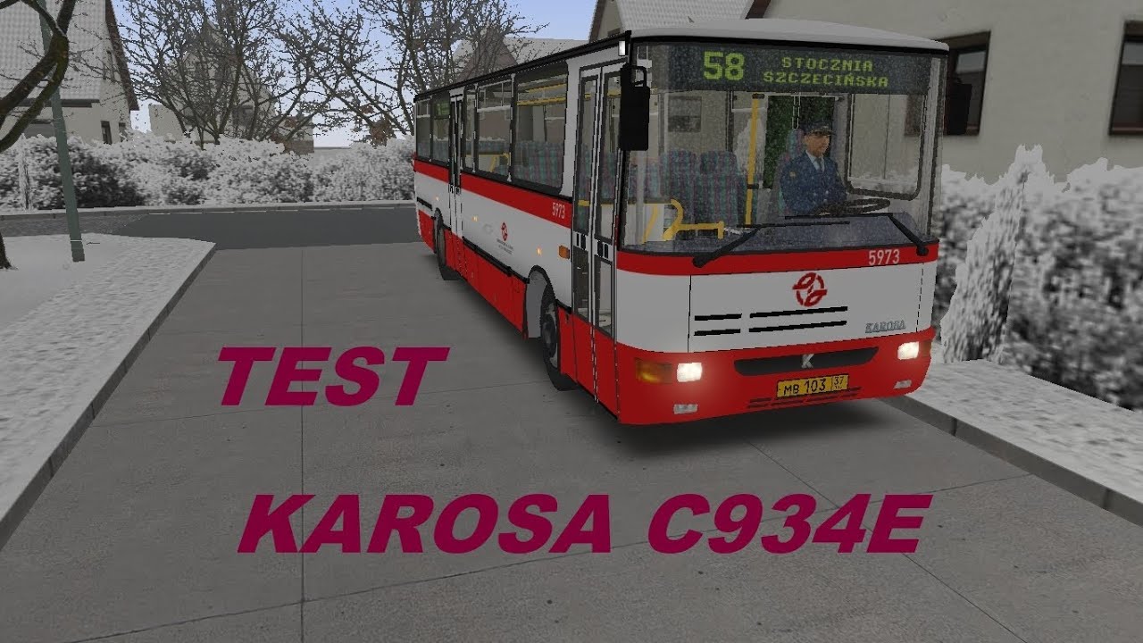 OMSI-TEST Karosa C934E - YouTube