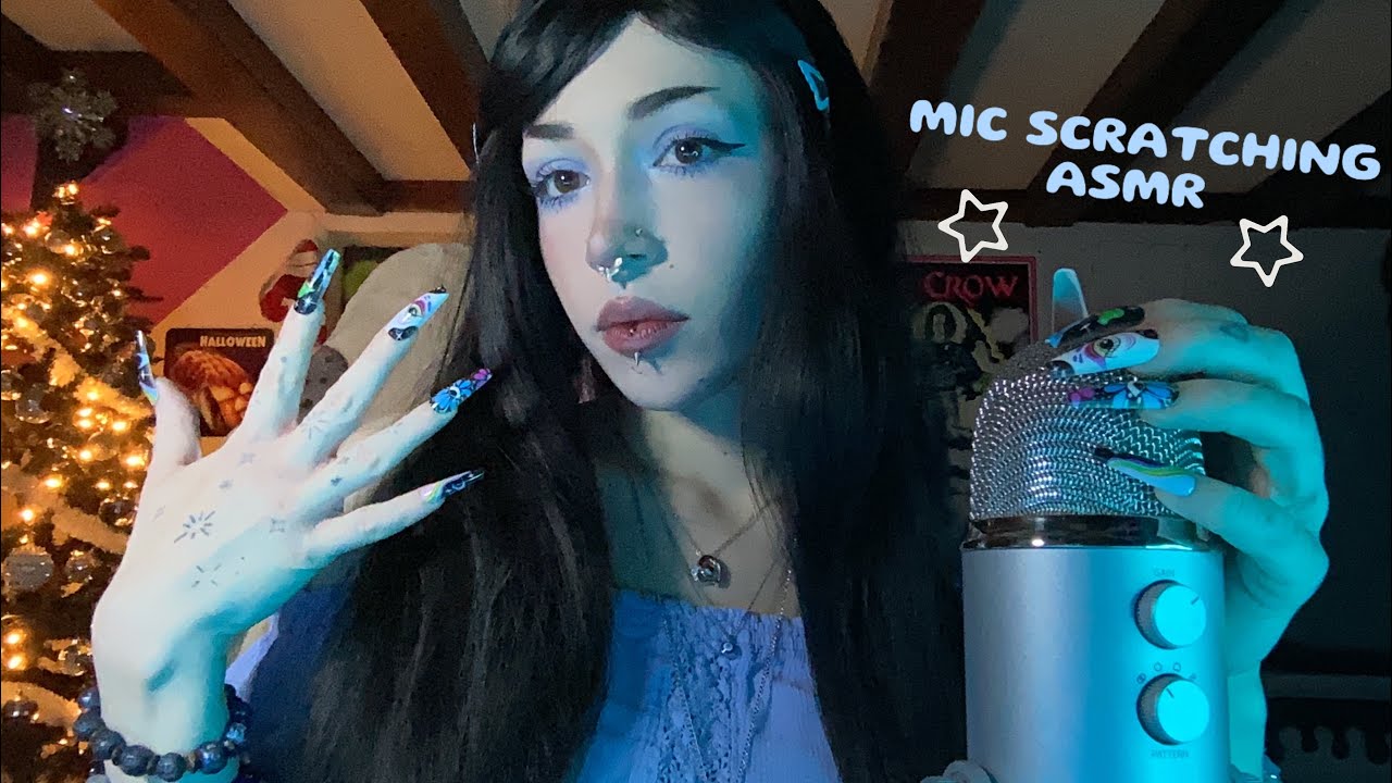 Bare Mic Scratching Asmr Nail Tapping Scratching Rambling