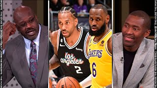 NBA on TNT crew reacts to Clippers vs Lakers Highlights | January 24, 2023