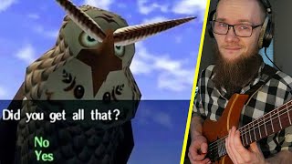 Zelda: Ocarina of Time - Owl Theme (Kaepora Gaebora) on Guitar