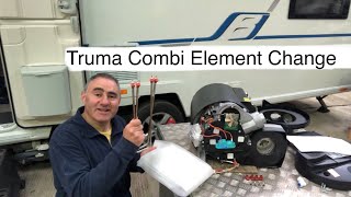 Truma Combi 2 E Changing the Electric Heating Elements