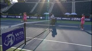 Ons Jabeur vs. Katerina Siniakova | 2021 Dubai Round 1 | WTA Match Highlights
