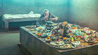 In This Vertical Prison, Your Life Depends on the Leftovers of Those Above | The Platform (2019)