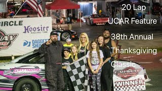 Caraway Speedway 38th Annual Thanksgiving Classic 20 Lap UCAR Feature 12/7/24