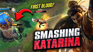 MAKING THIS CHALLENGER KATARINA LOOK SILLY WITH MY AKSHAN