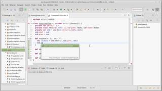 Unsorted Linked List Priority Queue (using Scala)