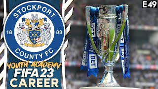 CHAMPIONSHIP PLAY-OFFS! | FIFA 23 YOUTH ACADEMY CAREER MODE | STOCKPORT (EP 49)
