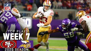 San Francisco 49ers Top Plays vs. Minnesota Vikings | 2023 Regular Season Week 7