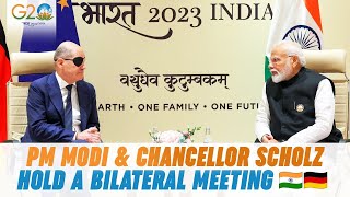 G20 Summit Delhi: PM Modi convenes a bilateral meeting with Germany Chancellor Olaf Scholz