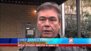 Repeat Offender Arrested in Mobile Co.