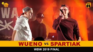 Wueno 🆚 Spartiak 🎤 WBW 2019 Finał (freestyle rap battle)