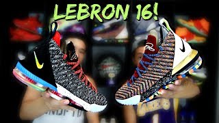 Nike LeBron 16 'WHAT THE' '1 THRU 5' Review!