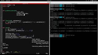 COMP0088 How to implement Gradient Descent solver algorithm using Numpy and Python?