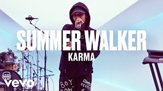 Summer Walker - "Karma" (Live) | Vevo DSCVR