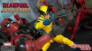 Marvel Legends Wolverine Deadpool \u0026 Wolverine Marvel Studios Logan Action Figure Review