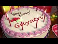 Happy Birthday Gayatri