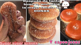 Cómo hacer donas SÚPER SUAVES Y ESPONJOSAS! Por fin encontré la receta perfecta 😁