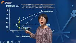 2019年CPA—财管基础班—闫华红【第23课】风险和报酬—投资组合理论的相关结论