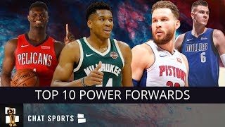 Top 10 Power Forwards In The NBA For The 2019-20 Regular Season Ft. Giannis, Zion, Porzingis & More!