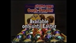 1980's Cadbury Easter Creme Egg Commercial At Roller Skate Hall 1984