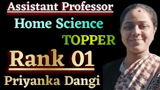 RANK 1।MPAP।MOCK INTERVIEW। PRIYANKA DANGI Home Science। Shri Sundaram IAS Topper