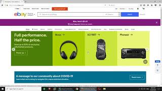 How to create a Bot for Ebay with Python (Selenium WebDriver)