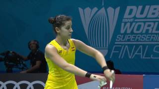 Dubai World Superseries Finals 2016 | Badminton Day 1 M2-WS | Sun Yu vs Carolina Marin