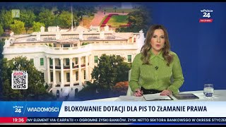 Dotacja dla PiS: interweniuje administracja Trumpa!