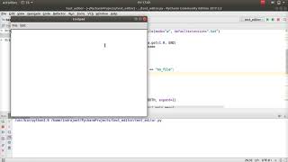 Python GUI Tutorial - 49 - text editor - save file