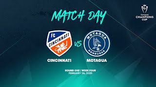 Cincinnati vs Motagua | 2025 Concacaf Champions Cup