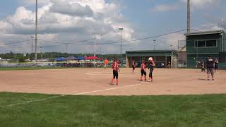 12u Lady Outlaws Orange vs Black Game 1--USA Softball Rules