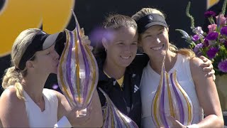 Danielle Collins vs Daria Kasatkina Trophy Ceremony | Charleston Open 2024 Final