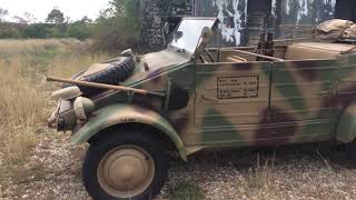 Volkswagen Kübelwagen Typ 82  1943 + Mauser K98 Walk around - Кюбельваген 82 - キューベルワーゲンのタイプ82