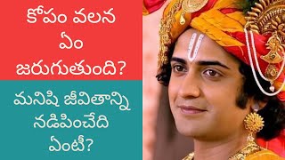 కోపం వలన ఏం జరుగుతుంది || మనిషి జీవితాన్ని నడిపించేది ఏంటీ?