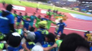 2012 湘南ベルマーレ　勝利のダンス　8ゲート・ゴール裏から