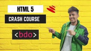 bdo tag in HTML 5