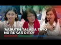 'Bakit mo ako kinu-crucify?' Sara Duterte spars with House members as budget hearing turns personal