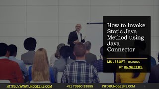 MuleSoft Training | MuleSoft Java Connector Invoke Static Example | MuleSoft Tutorial For Beginners