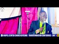 5TH SEPT 2024 || GOSPEL CENTER CHURCH  - PR OMAL EXPLAINS TRANFORMATION BY LETERS - CONFERENCE DAY 1