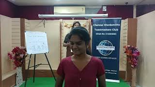 MEETING #811 Chennai Wordsmiths Toastmasters Club