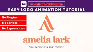 Adobe After Effects Logo Animation in Just 1 Hour No Experience Needed