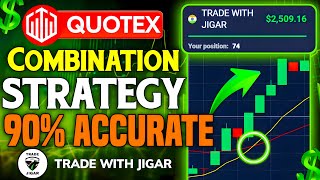 double EMA combination strategy for quotex platform ( don't miss ⚠️ ) | quotex trading strategy 2024