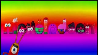 Nickelodeon Funny Characters Logo Ident Effects