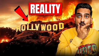 LOS Angeles Fire Reality! Visiting The Hollywood Sign After LA Fire