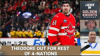 Theodore ruled out for rest of 4-Nations with injury / Canada needs OT / USA vs. Finland preview