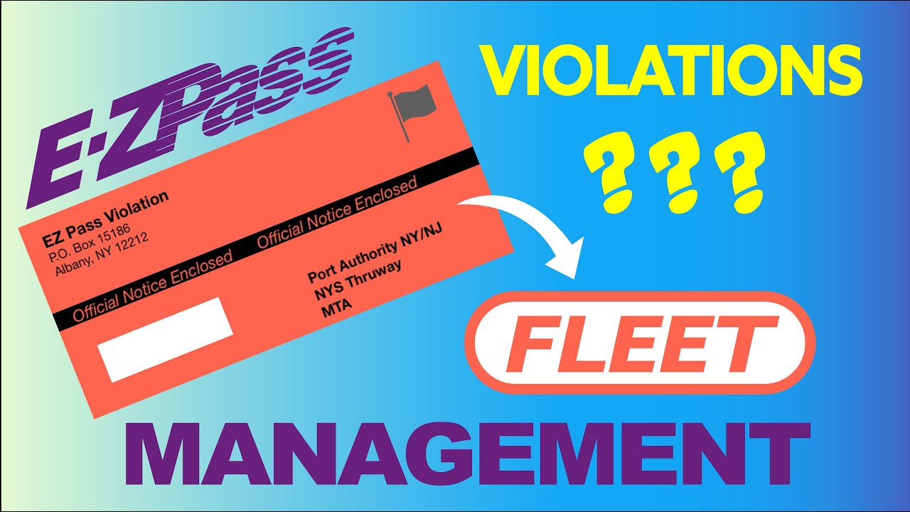 EZPass Toll & Violation Management - Port Authority Of NY & NJ & MTA ...