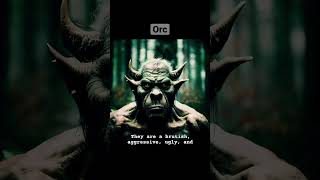 AI creates Orc's using Tolkiens description #shorts #lordoftherings #orcs #tolkien